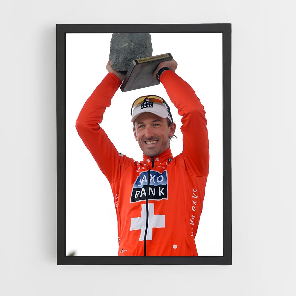 Poster Le Triomphe de Fabian – affiche Cyclisme (vue 2)